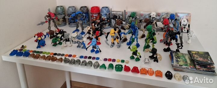 Lego bionicle огромная коллекция