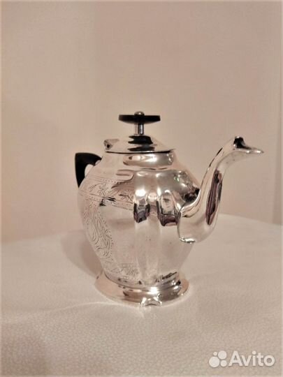 Старинный английский чайник серебрение Sheffield