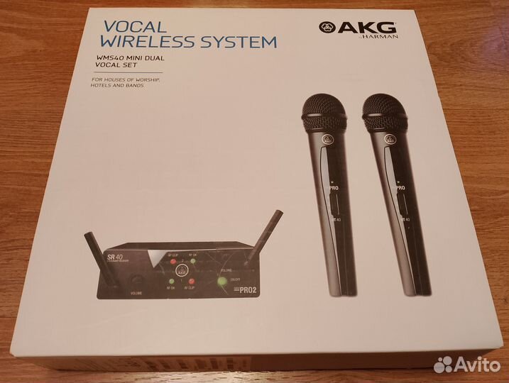 Радиосистема AKG WMS40 Mini Dual Vocal Set