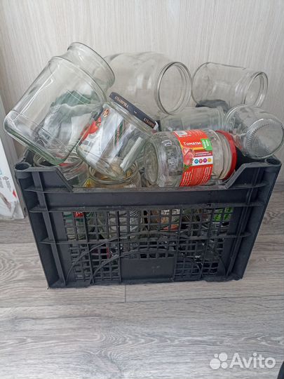 Банки стеклянные бу
