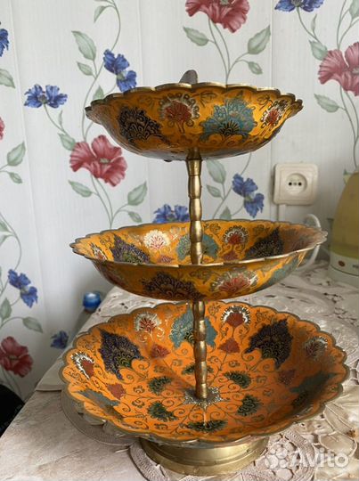 Ваза для фруктов антиквариат