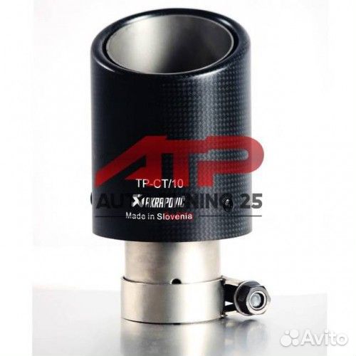 Насадка на глушитель Akrapovic style 76 - 114 (2 в