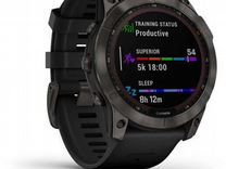 Умные часы Garmin Fenix 7X Sapphire Solar