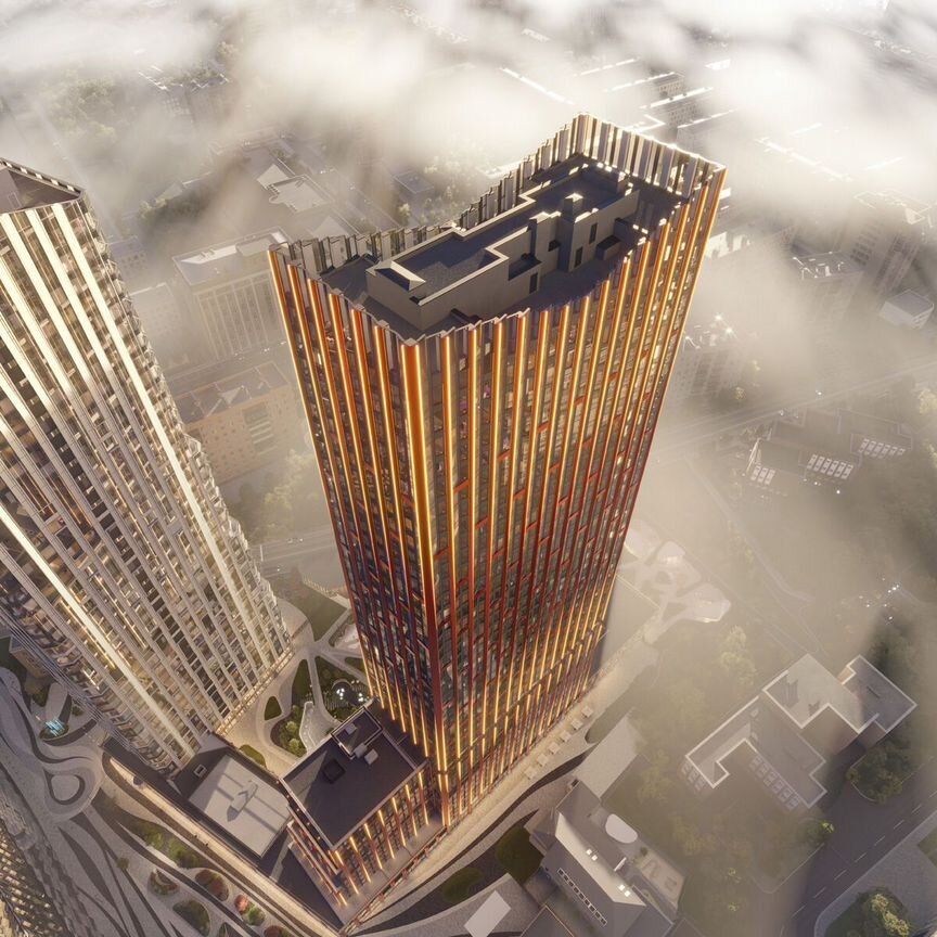 2-к. квартира, 69,7 м², 34/41 эт.