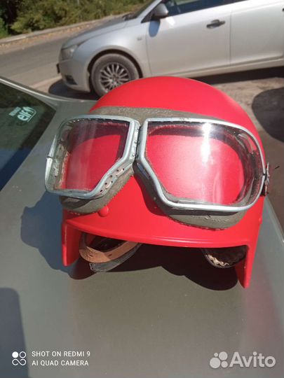 Мотошлем винтажный