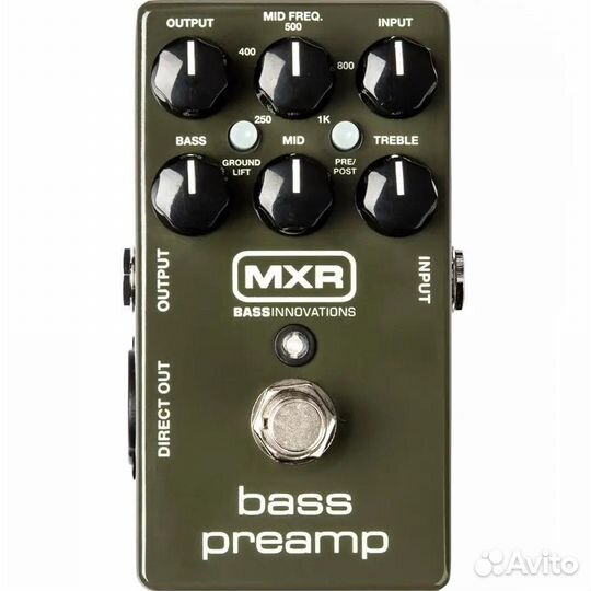 Басовый эффект MXR bass preamp M81