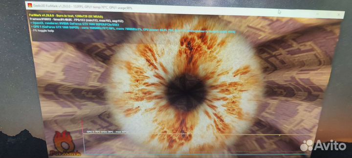 Видеокарта Asus tuf gaming GTX 1660 super 6gb