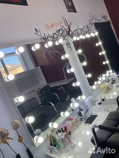 Зеркало с подсветкой бу