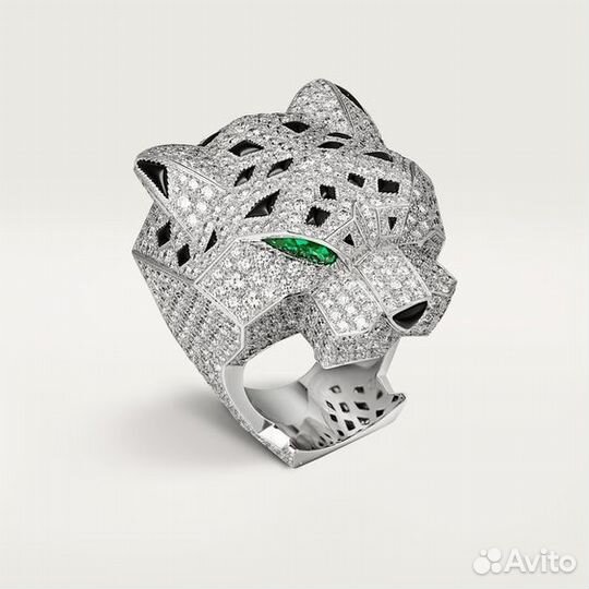 Кольцо с бриллиантами panthère DE cartier