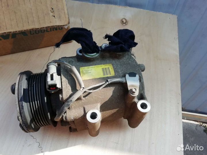 Компрессор кондиционера ford focus 2. 1.6