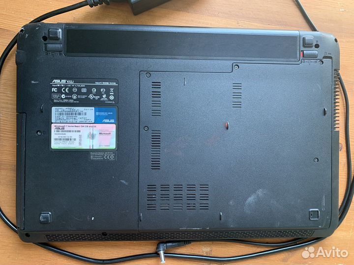 Ноутбук asus k52j