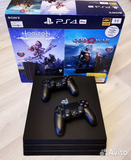 Sony PS4 Pro 1tb / прошитая 9.00 / идеал