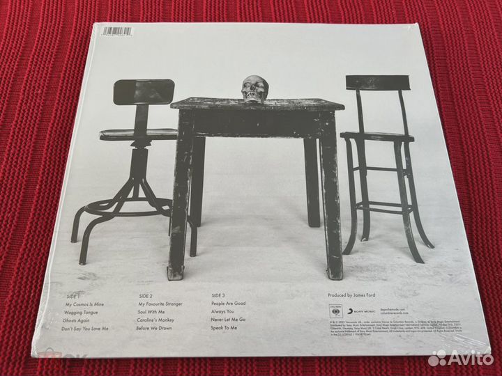 Depeche Mode Memento Mori opaque red 2LP vinyl