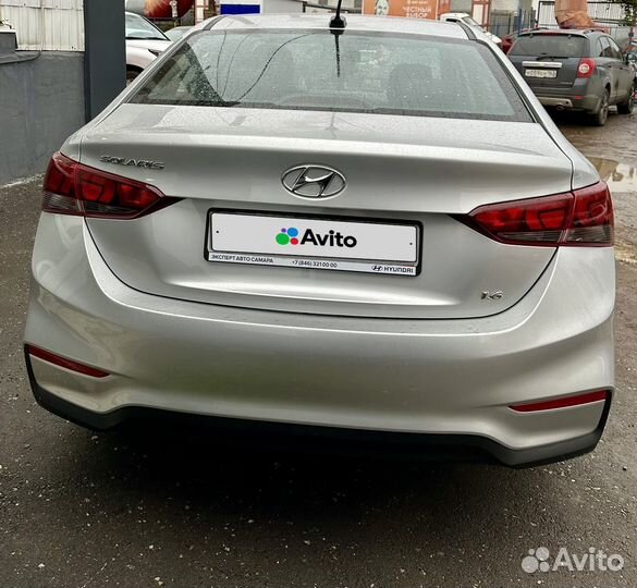 Hyundai Solaris 1.6 AT, 2018, 50 700 км