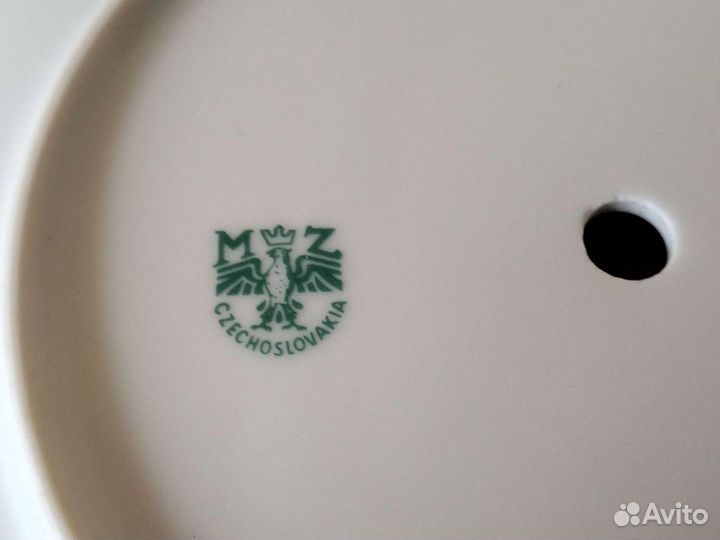 Ваза фруктовница. Винтаж. Чехословакия