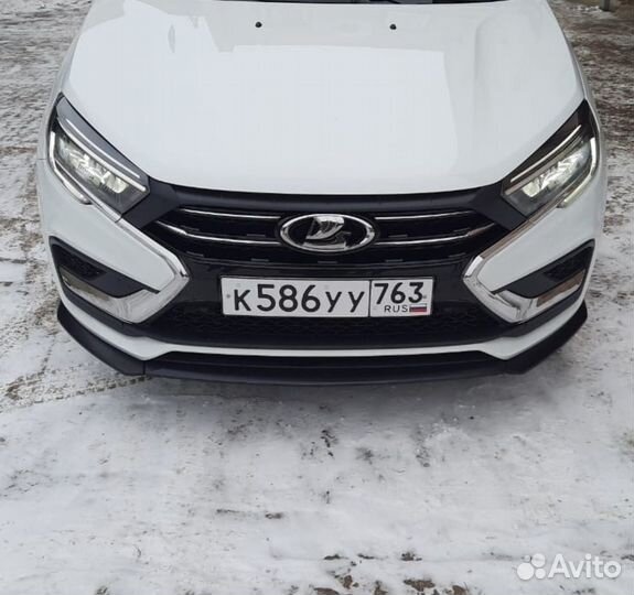 Сплиттер губа Веста NG, Веста 2023