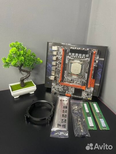 Комплект Xeon 2670v3 + x99 ddr4 + 16gb ddr 4