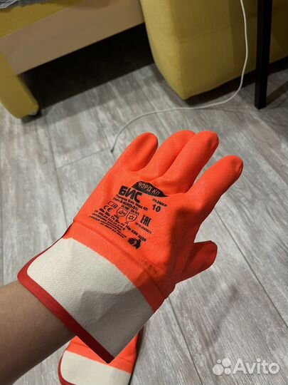 Перчатки рабочие зимние