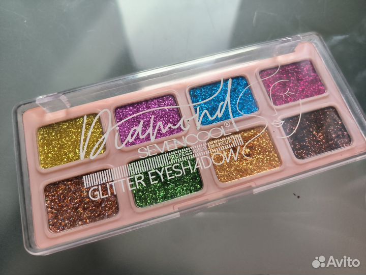 Тени Seven Cool Diamond глиттер