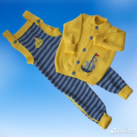 Вязаные изделия детям - нарядно и тепло