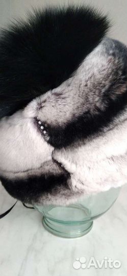 Шапка мех кролик рекс