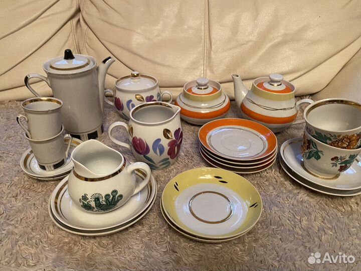 Остатки от сервизов СССР