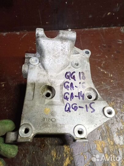 Кронштейн кондиционера nissan almera n16 qg18