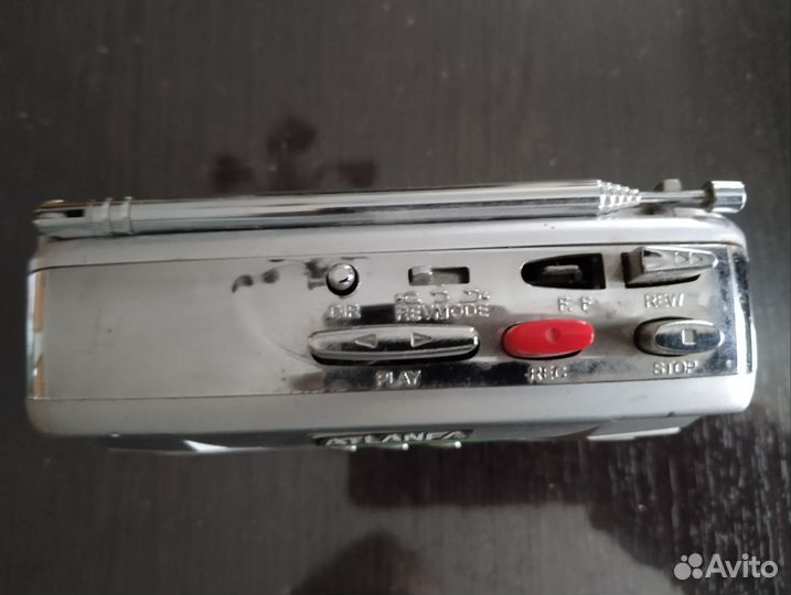 Кассетный пишущий плеер с радио