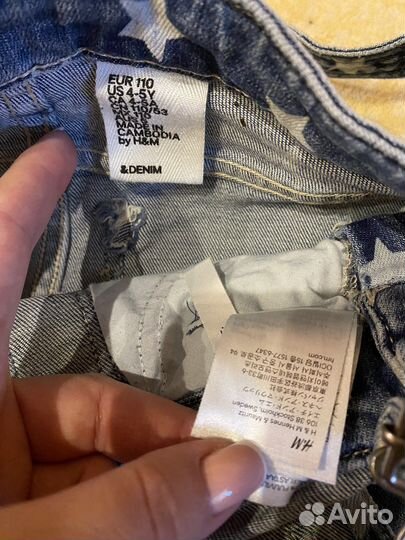 Комбинезон- шорты и сарафан H&M 110