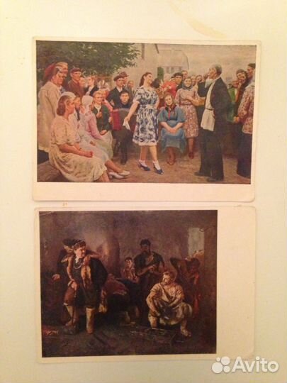 Почтовые открытки редкие 1951-1960 гг