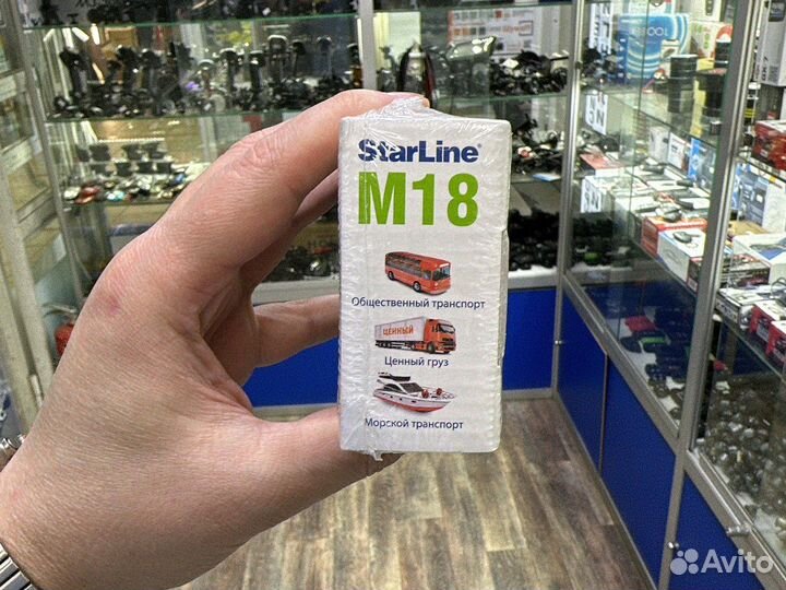 GPS-трекер StarLine M18 Pro, с GPS, глонасс