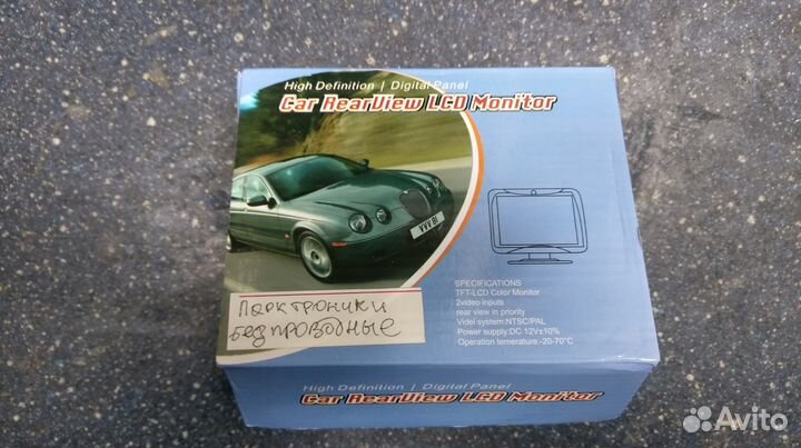 Датчики парковки (без сверления)