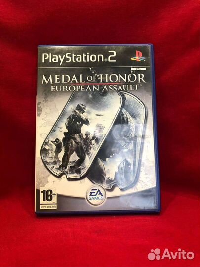 Игра Medal of Honor European Assault ps2