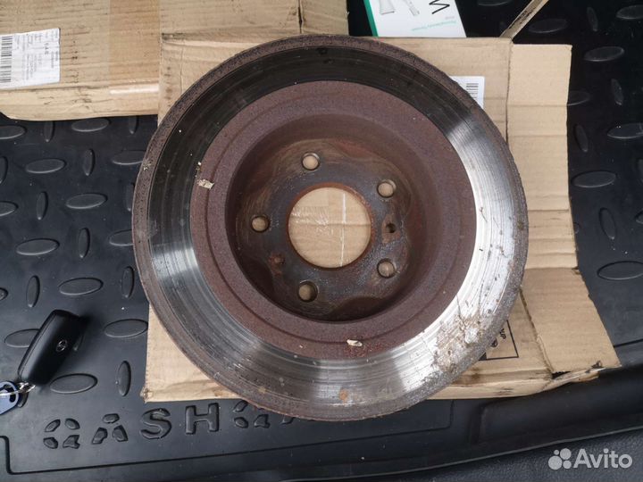 Тормозные диски nissan qashqai j11 комплект 2шт бу