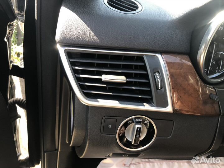 Дефлектора воздушные Mercedes ML w166