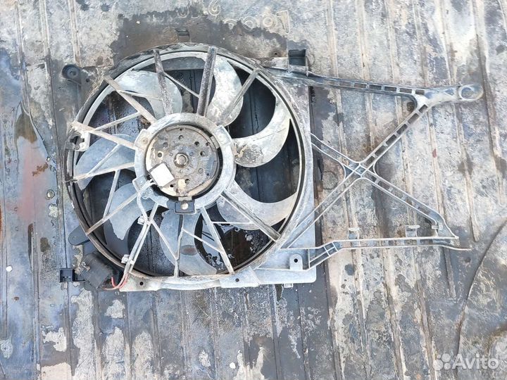 Вентилятор охлаждения диффузор opel astra h 1.6