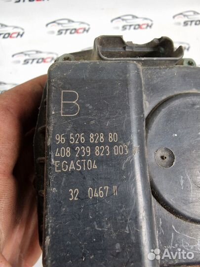 Заслонка дроссельная peugeot 407 Ситроен C4