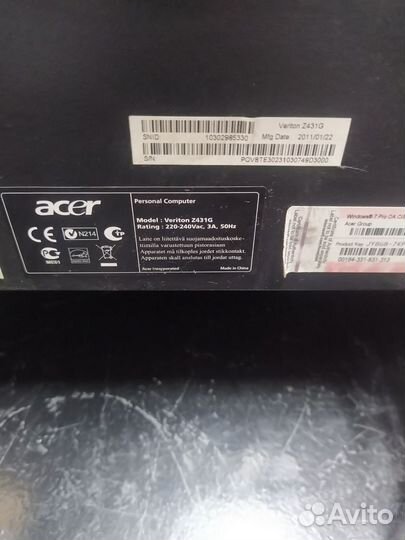 Моноблок Acer Veriton Z431G
