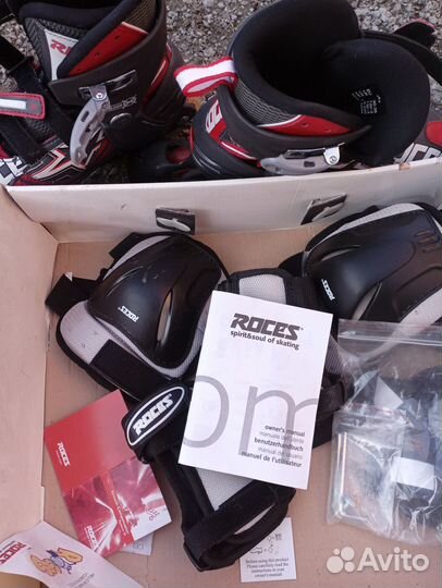 Ролики детские раздвижные Roces, 30-35 р