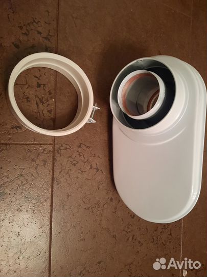 Разделитель дымохода котла 80мм (на 60/100мм)