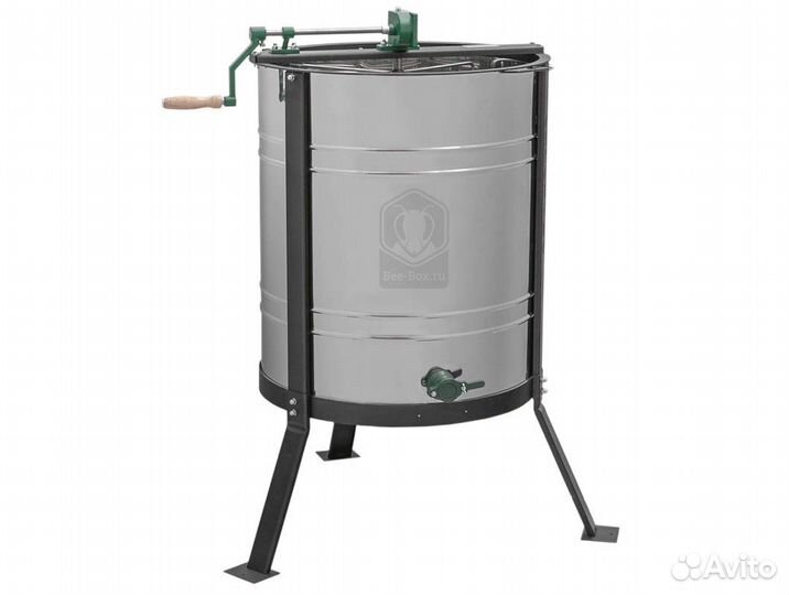 Медогонка 4-х кассетная, оборотная, нержавеющая