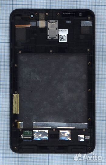 Дисплей Asus MeMo Pad 7 ME176 черный c рамкой