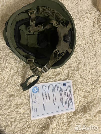 Баллистический шлем (сертификат РФ)
