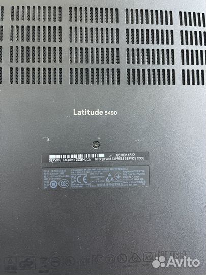 Dell latitude 5490 8/256 ноутбук