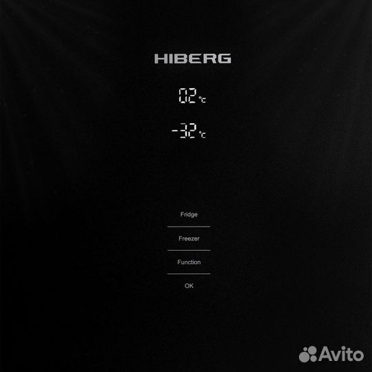 Холодильник hiberg RFC-400DX nfgw Новый