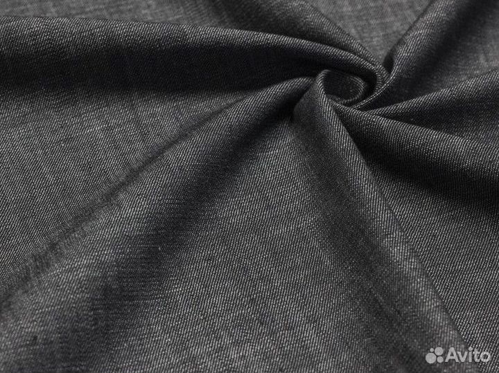 Ткань хлопок джинс рулоном и на отрез