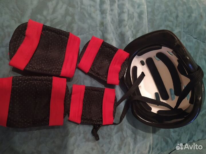 Велошлем детский и защита