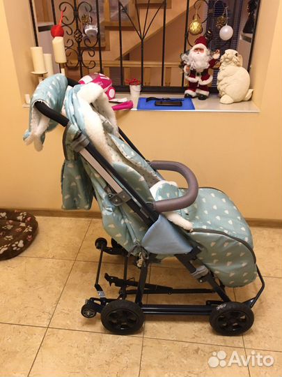 Санки коляска ника 8