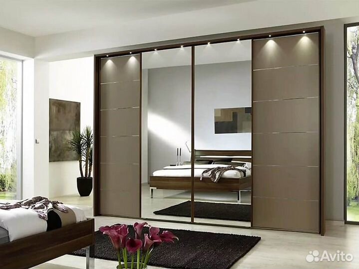 Шкафы купе на заказ встроенные от viva form