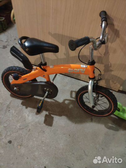 Беговел - велосипед 2 в 1 pony